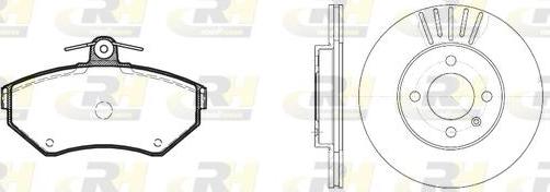 Roadhouse 8631.01 - Дисковый тормозной механизм, комплект autospares.lv