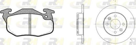 Roadhouse 8192.01 - Дисковый тормозной механизм, комплект autospares.lv