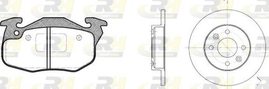 Roadhouse 8192.08 - Дисковый тормозной механизм, комплект autospares.lv