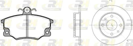 Roadhouse 8146.00 - Дисковый тормозной механизм, комплект autospares.lv