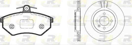 Roadhouse 8134.03 - Дисковый тормозной механизм, комплект autospares.lv