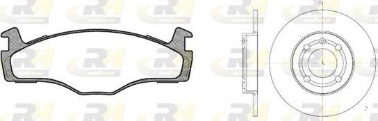 Roadhouse 8171.04 - Дисковый тормозной механизм, комплект autospares.lv