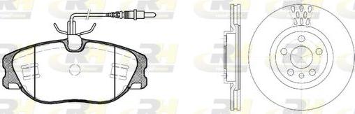 Roadhouse 8305.00 - Дисковый тормозной механизм, комплект autospares.lv