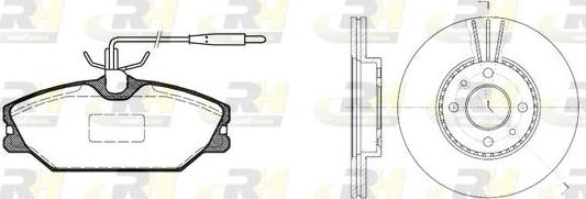 Roadhouse 8208.01 - Дисковый тормозной механизм, комплект autospares.lv