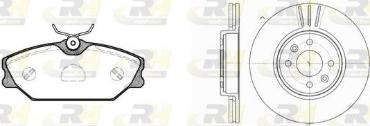 Roadhouse 8208.02 - Дисковый тормозной механизм, комплект autospares.lv