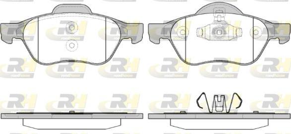 Roadhouse 2962.40 - Тормозные колодки, дисковые, комплект autospares.lv