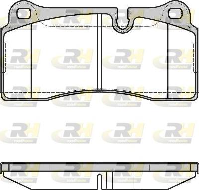 Roadhouse 2983.40 - Тормозные колодки, дисковые, комплект autospares.lv