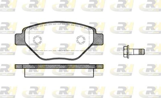 Roadhouse 2977.00 - Тормозные колодки, дисковые, комплект autospares.lv