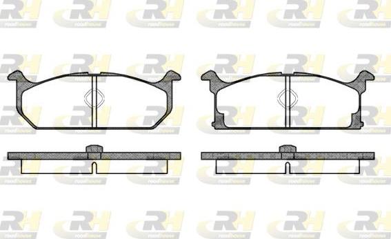 Roadhouse 2194.00 - Тормозные колодки, дисковые, комплект autospares.lv