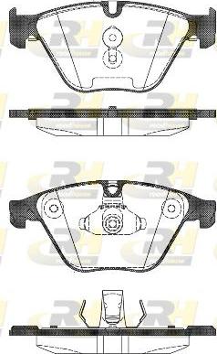 Roadhouse 21496.00 - Тормозные колодки, дисковые, комплект autospares.lv