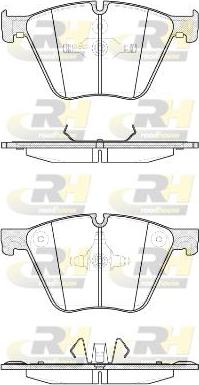 Roadhouse 21419.20 - Тормозные колодки, дисковые, комплект autospares.lv