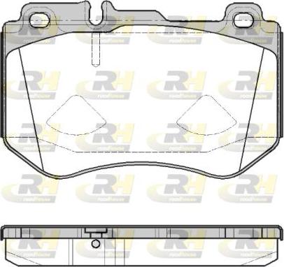 Roadhouse 21591.00 - Тормозные колодки, дисковые, комплект autospares.lv