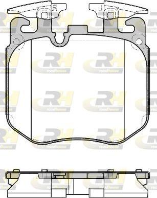 Roadhouse 21690.00 - Тормозные колодки, дисковые, комплект autospares.lv