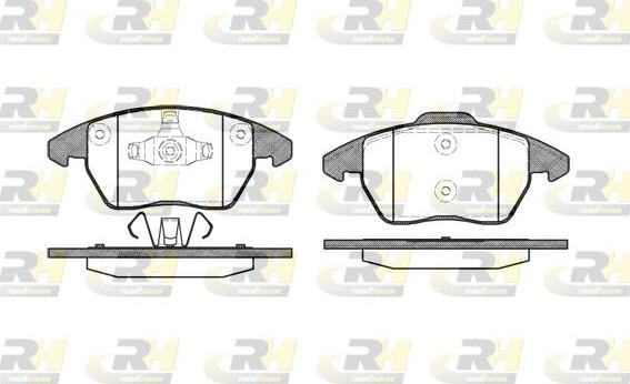 Roadhouse 21030.10 - Тормозные колодки, дисковые, комплект autospares.lv