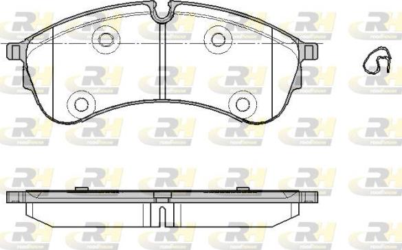 Roadhouse 21847.00 - Тормозные колодки, дисковые, комплект autospares.lv