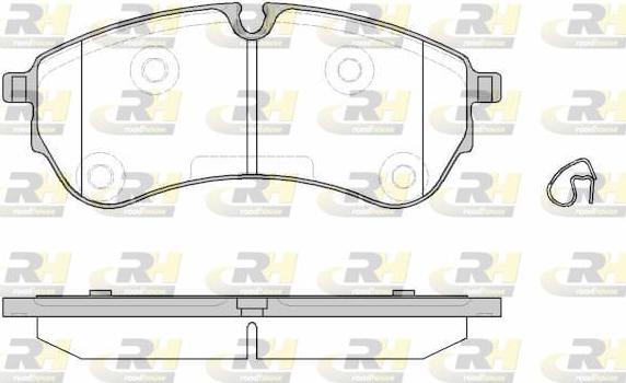 Roadhouse 21830.00 - Тормозные колодки, дисковые, комплект autospares.lv