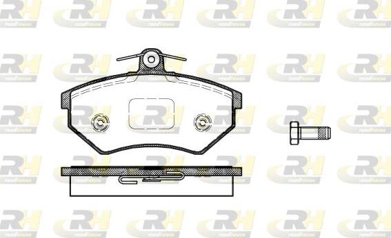 Roadhouse 2134.40 - Тормозные колодки, дисковые, комплект autospares.lv