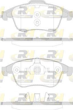 Roadhouse 21350.30 - Тормозные колодки, дисковые, комплект autospares.lv