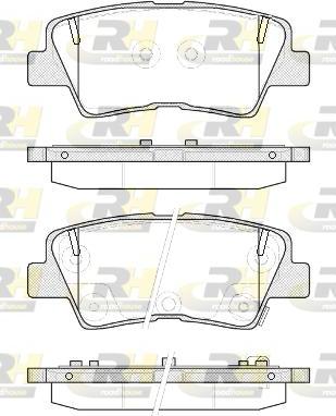 Roadhouse 21362.52 - Тормозные колодки, дисковые, комплект autospares.lv