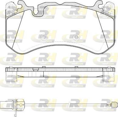 Roadhouse 21300.30 - Тормозные колодки, дисковые, комплект autospares.lv