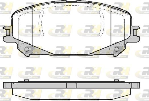 Roadhouse 21318.30 - Тормозные колодки, дисковые, комплект autospares.lv