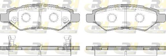 Roadhouse 21335.02 - Тормозные колодки, дисковые, комплект autospares.lv