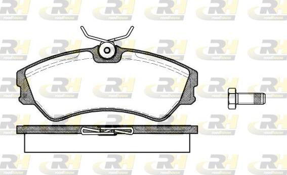 Roadhouse 2383.00 - Тормозные колодки, дисковые, комплект autospares.lv