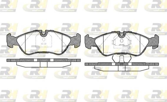 Roadhouse 2286.30 - Тормозные колодки, дисковые, комплект autospares.lv