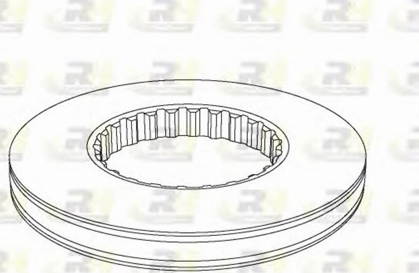 Roadhouse DSX1146.10 - Тормозной диск autospares.lv