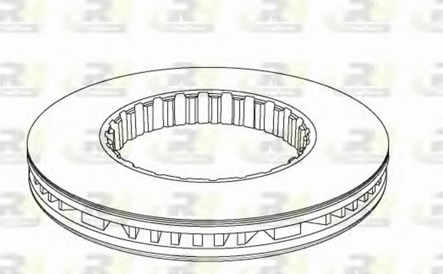 Roadhouse DSX1177.20 - Тормозной диск autospares.lv