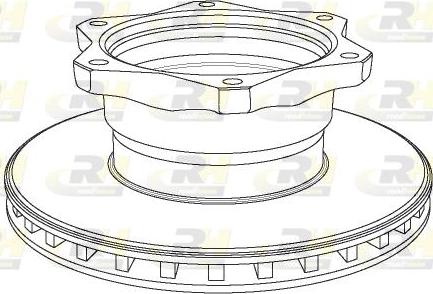 Optimal BS-8826 - Тормозной диск autospares.lv