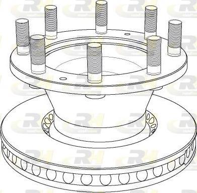 FA1 0190 7568 - Тормозной диск autospares.lv