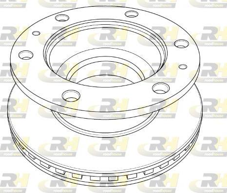 Roadhouse NSX1197.20 - Тормозной диск autospares.lv