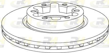 Roadhouse NSX1145.20 - Тормозной диск autospares.lv