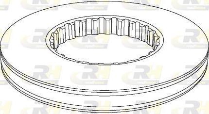 Roadhouse NSX1146.10 - Тормозной диск autospares.lv