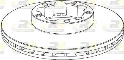 Roadhouse NSX1148.20 - Тормозной диск autospares.lv