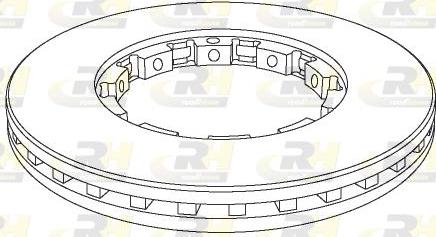 Roadhouse NSX1143.20 - Тормозной диск autospares.lv