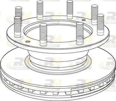 Trucktec Automotive 3181 - Тормозной диск autospares.lv