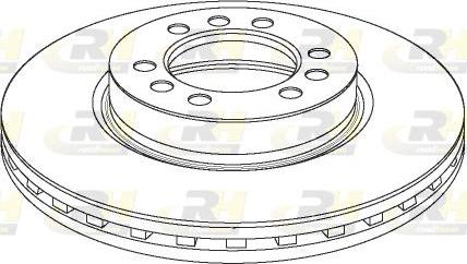 Roadhouse NSX1180.20 - Тормозной диск autospares.lv