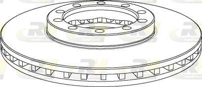 Roadhouse NSX1138.20 - Тормозной диск autospares.lv