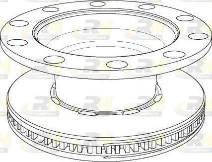 Roadhouse NSX1179.20 - Тормозной диск autospares.lv