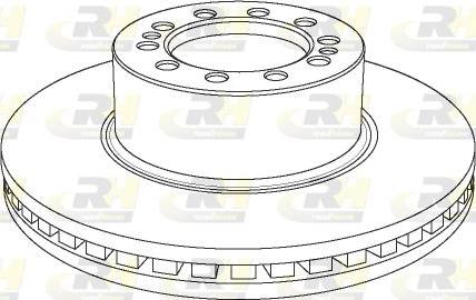 Roadhouse NSX1178.20 - Тормозной диск autospares.lv