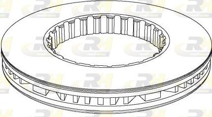 Roadhouse NSX1177.20 - Тормозной диск autospares.lv