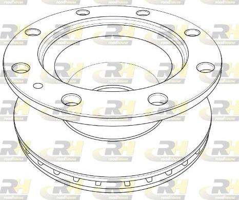 Roadhouse NSX1202.20 - Тормозной диск autospares.lv