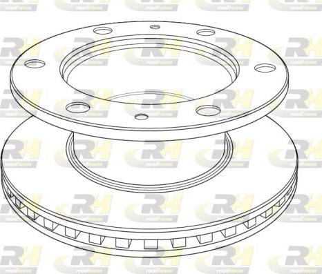 Roadhouse NSX1220.20 - Тормозной диск autospares.lv