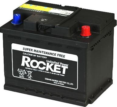 ROCKET EFB060RHN - Стартерная аккумуляторная батарея, АКБ autospares.lv