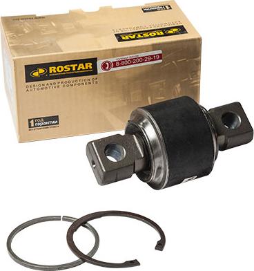 Rostar 180.5544 - Ремонтный комплект, рычаг подвески autospares.lv
