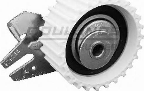 Roulunds Rubber BT1146 - Натяжной ролик, зубчатый ремень ГРМ autospares.lv