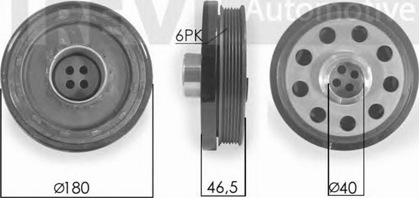 RPK RPK498478 - Шкив коленчатого вала autospares.lv