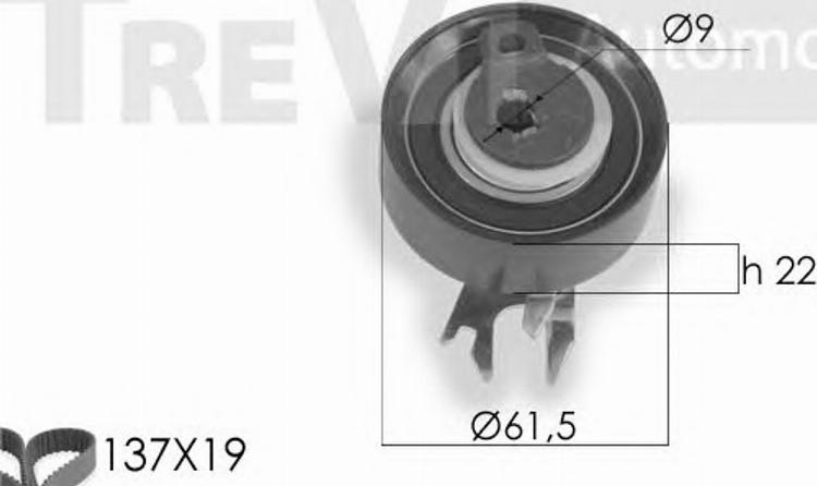 RPK RPK3146D - Комплект зубчатого ремня ГРМ autospares.lv